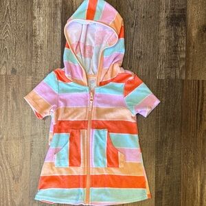Wonder Nation Multicolor Striped Hoodie